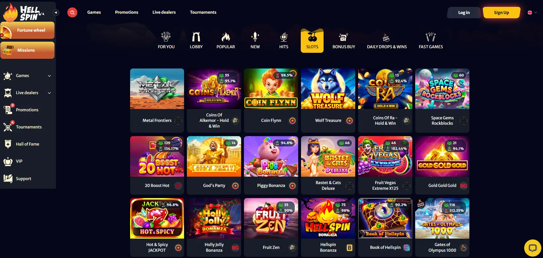 Hellspin Casino image